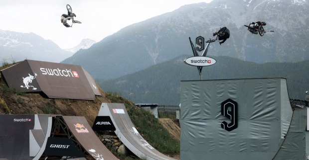Swatch Nines begeisterte mit spektakulären Tricks in Sölden.