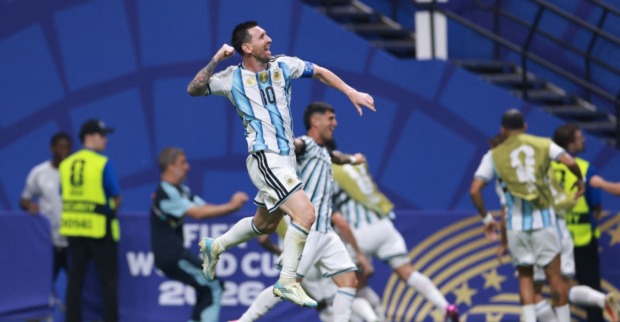Messi und Argentinier jubelten im Sieg gegen Ägypten im Achtelfinale der WM 2026