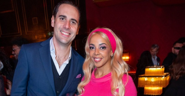 Lugner-Ex Bahati Venus mit ihrem Verlobten Marzio bei einem Event in Wien. Die Reality-TV-Bekanntheit sprach zuletzt auf Instagram über Schwangerschaftsgerüchte und setzte ein Zeichen für Body Positivity.