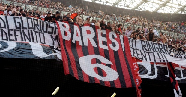 Franco Baresi: Der frühere Kapitän spielte seine gesamte Karriere für den AC Mailand.