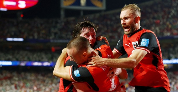 Österreich Spanien WM 2026 Jubel ÖFB Spieler Supercomputer Prognose Chancen