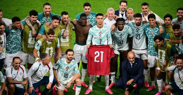 Portugal vs. Kroatien: Cristiano Ronaldo gedachte nach dem Sieg Diogo Jota.