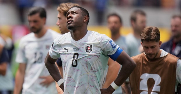 David Alaba im Trikot der Österreichischen Nationalmannschaft während der WM 2026