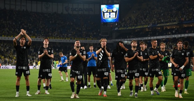 Sturm Graz verlor das Hinspiel der dritten CL-Quali-Runde mit 0:2.