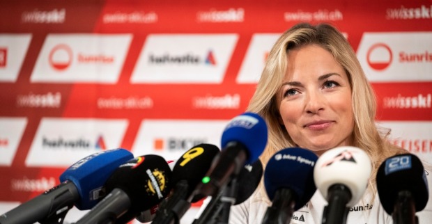 Lara Gut-Behrami: Eine schwere Knieverletzung beendete ihre Olympiasaison frühzeitig.