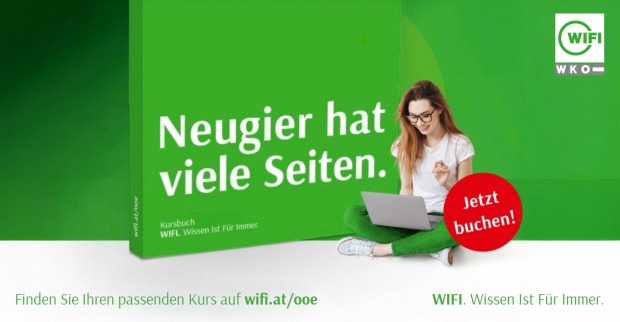 Junge Frau vor dem Notebook | Credit: WIFI OÖ