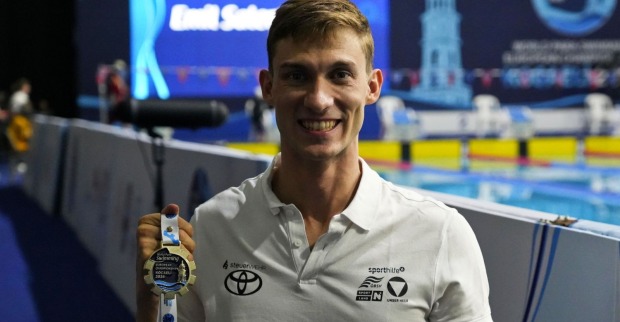 Porträt mit Medaille