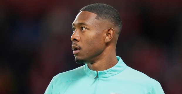 David Alaba im Porträt, dessen Frau Shalimar ein privates Achterbahn-Video mit dem ÖFB-Star geteilt hat