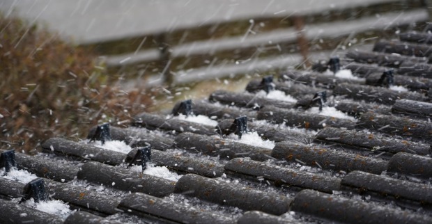 Hagelunwetter Voitsberg: In Köflach und Maria Lankowitz fielen Hagelkörner mit bis zu fünf Zentimetern.