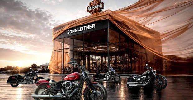 Zum 60-jährigen Jubiläum eröffnet Sonnleitner Harley-Davidson® Linz am 26. September seinen neuen Showroom in Haid/Ansfelden.