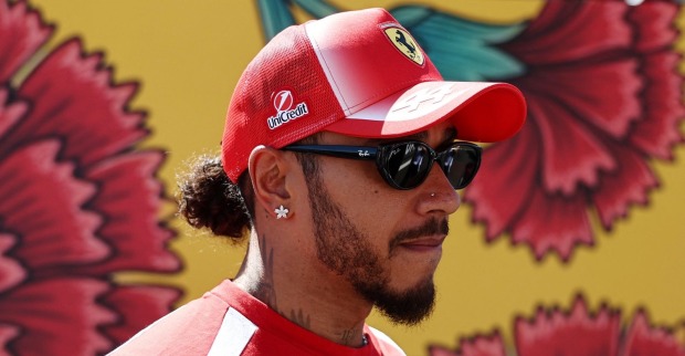 Lewis Hamilton während des Rennens in Madrid