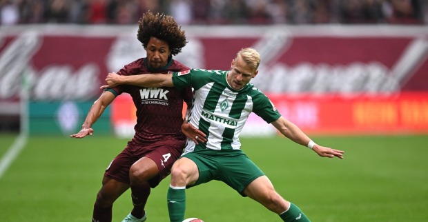 Marco Grüll im Spiel gegen Augsburg.