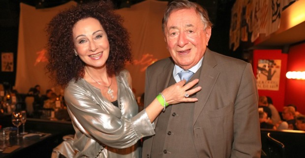 Christina „Mausi“ Lugner gemeinsam mit ihrem Ex-Mann Richard Lugner bei einer Veranstaltung.