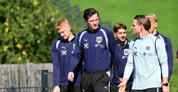 Michael Gregoritsch (AUT) während einem Training des ÖFB Männer Nationalteams vor den beiden bevorstehenden UEFA Nation League Spielen gegen Israel und Kosovo.