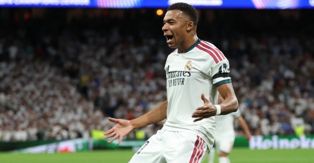 Kylian Mbappé erzielt gegen Inter sein 71. Champions-League-Tor.