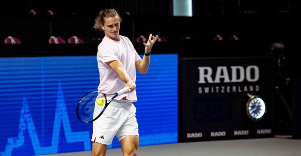 Alexander Zverev bei den Erste Bank Open in Wien