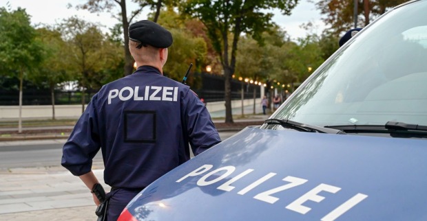 Polizeistreife in Wien