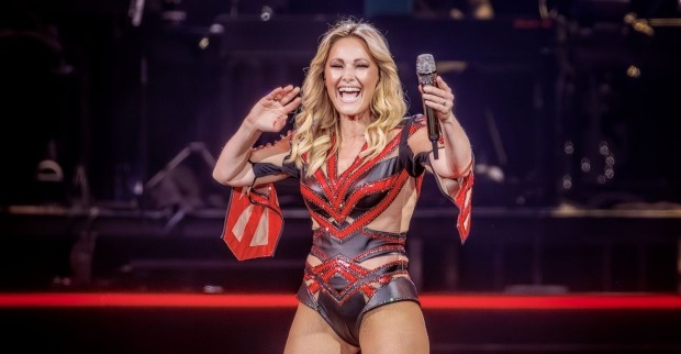 Helene Fischer auf der Bühne.