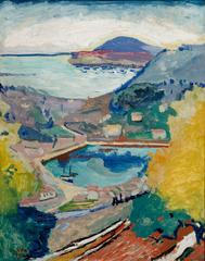 EMIL FILLA - POHLED NA GRUŽ (1908)