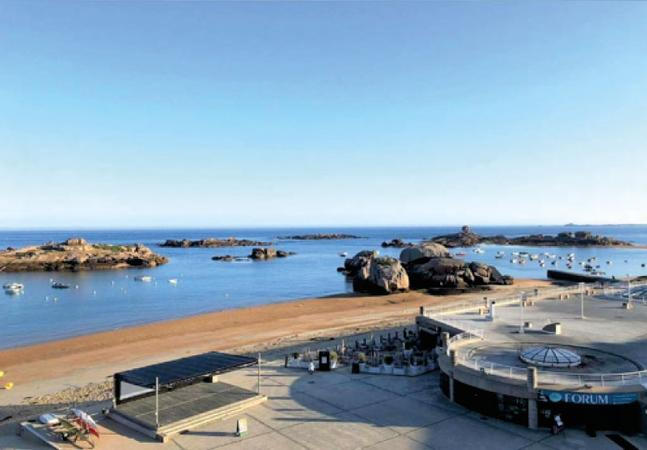 Výhled z Hotelu de la Mer