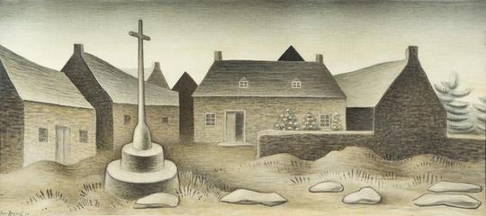 Jan Zrzavý - Kalvárie v Locronanu II (1937)