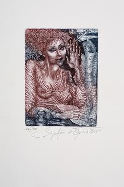 Hana Čápová – Sapfó - Ex. Libris V. S. 