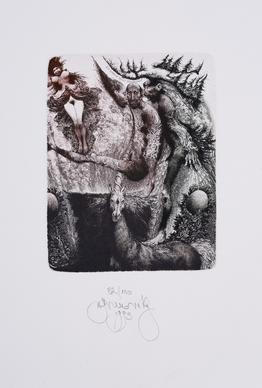 Albín Brunovský – Ex Libris Wout Meulemans