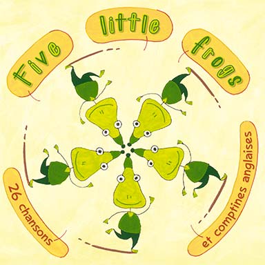 Five little frogs
