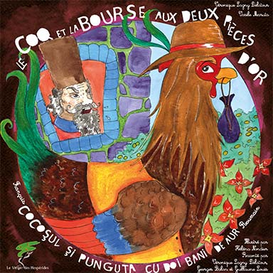 Le coq et la bourse aux deux pièces d&rsquo;or