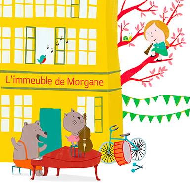 L&rsquo;immeuble de Morgane