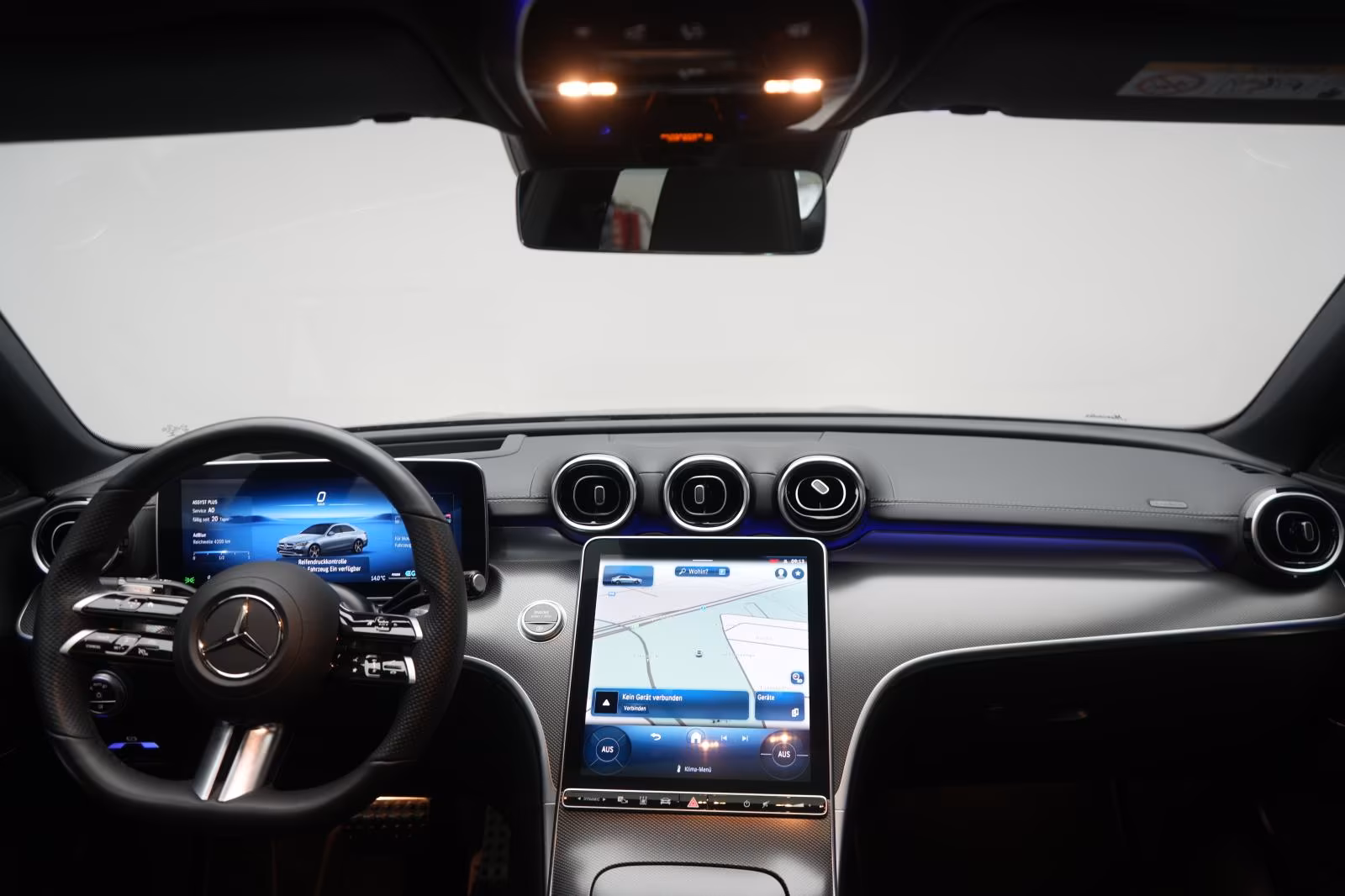 (B-593) Mercedes-Benz C 220 d 9G-Tronic AMG Distronic/Kamera/Pano/V - Image 14