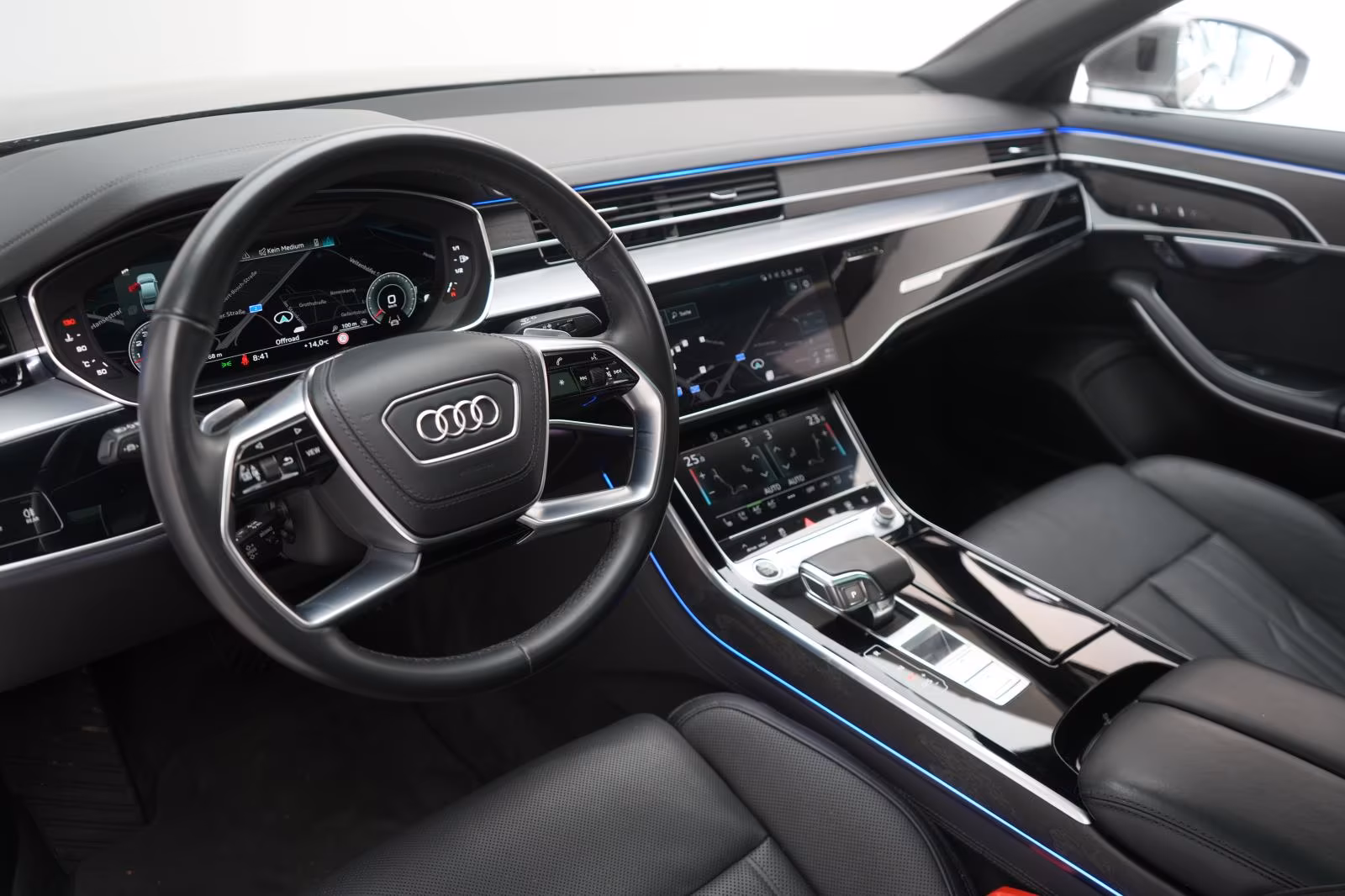 (B-407) Audi A8(Hybrid) 55 TFSI quattro tiptronic Leder/ACC/HUD/Pano/ - Image 8
