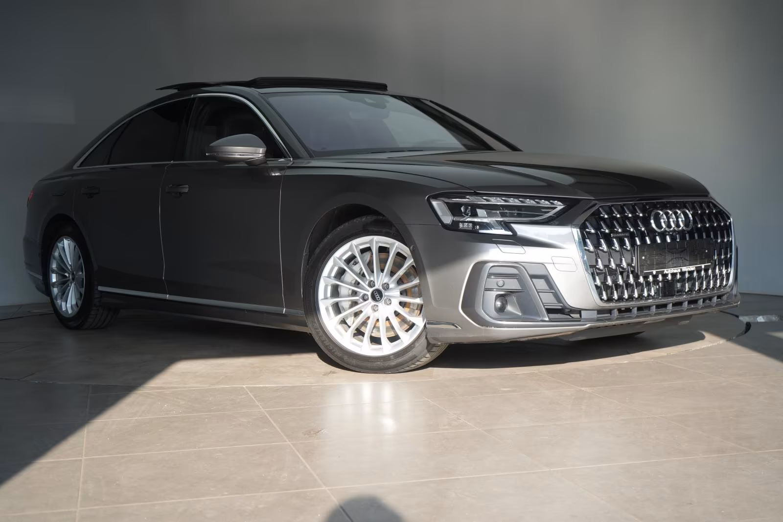 (B-407) Audi A8(Hybrid) 55 TFSI quattro tiptronic Leder/ACC/HUD/Pano/ - Image 1