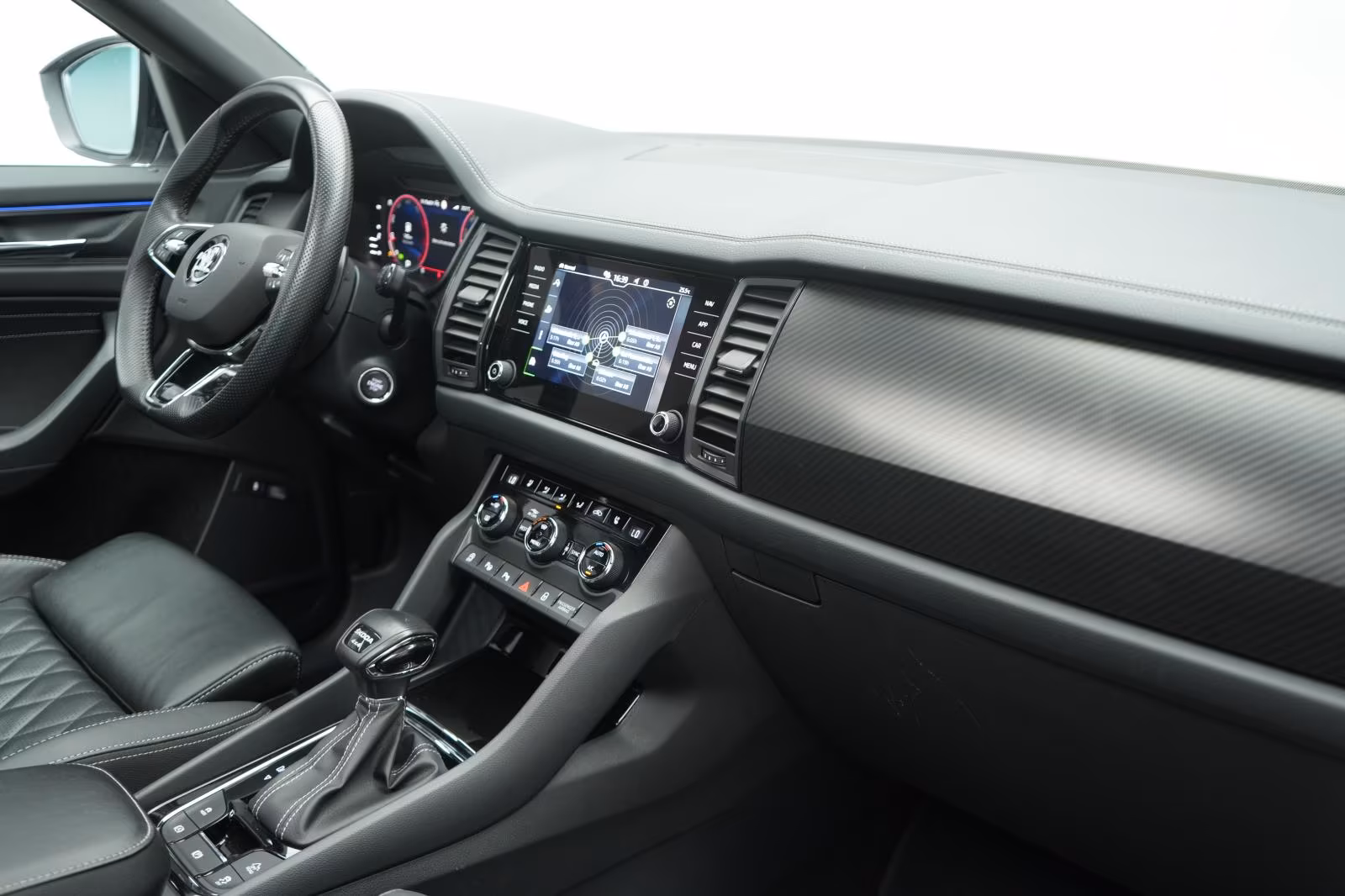 (B-112) Skoda Kodiaq 2.0 TDI 4x4 DSG Sportline LederACC/Pano/K - Image 10