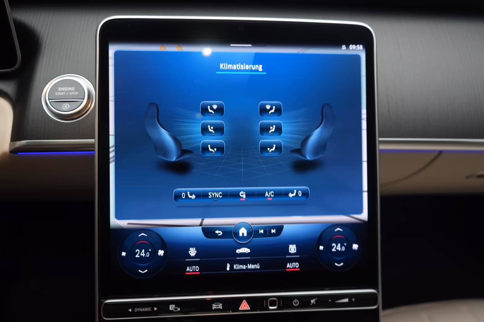 (B-200) Mercedes-Benz S 400 d 4Matic 9G-Tronic Leder/Distronic/HUD/ - Image 14