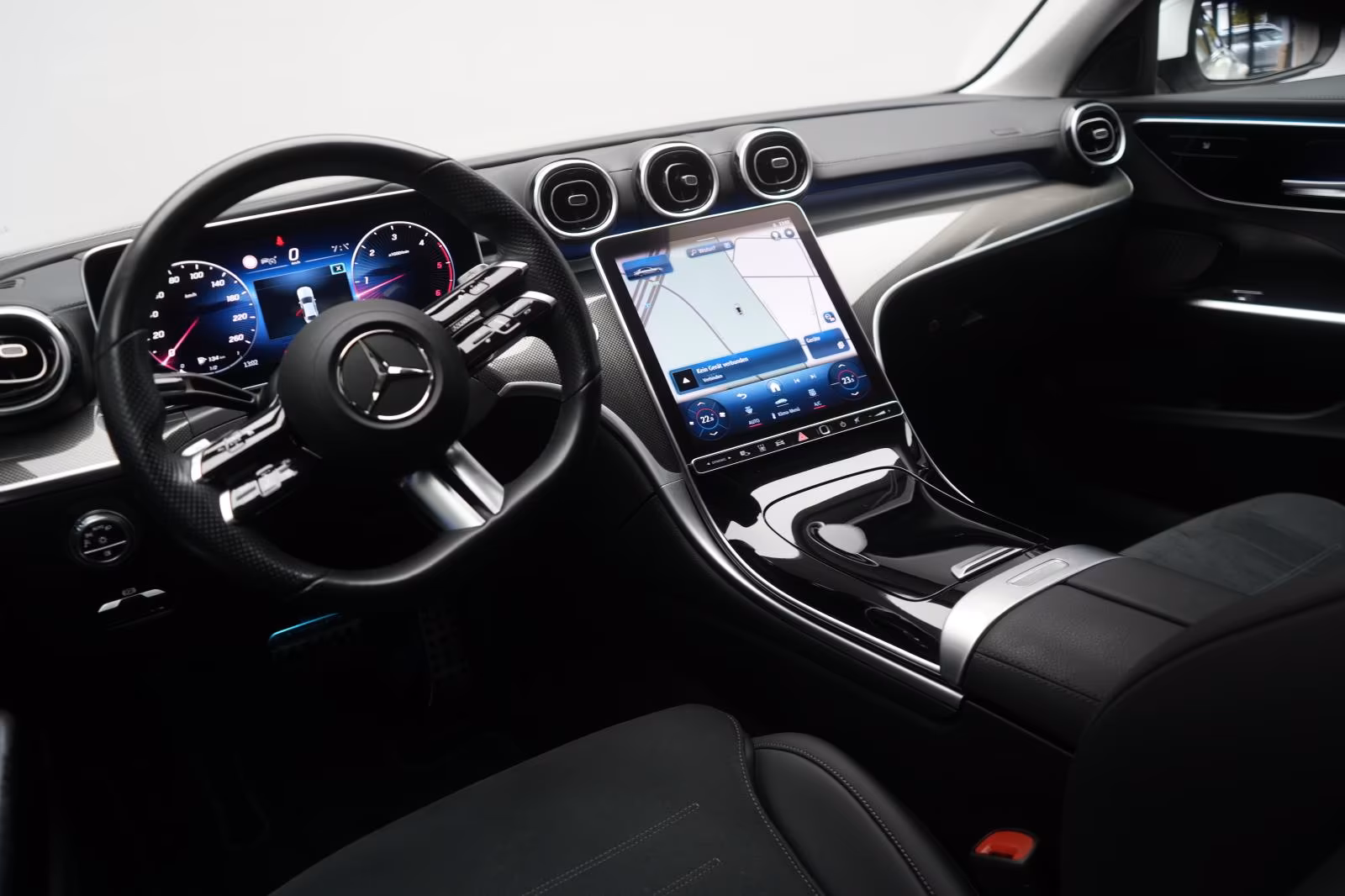 (B-076) Mercedes-Benz C 220 d 9G-Tronic AMG Distronic/Kamera/HUD/V - Image 7