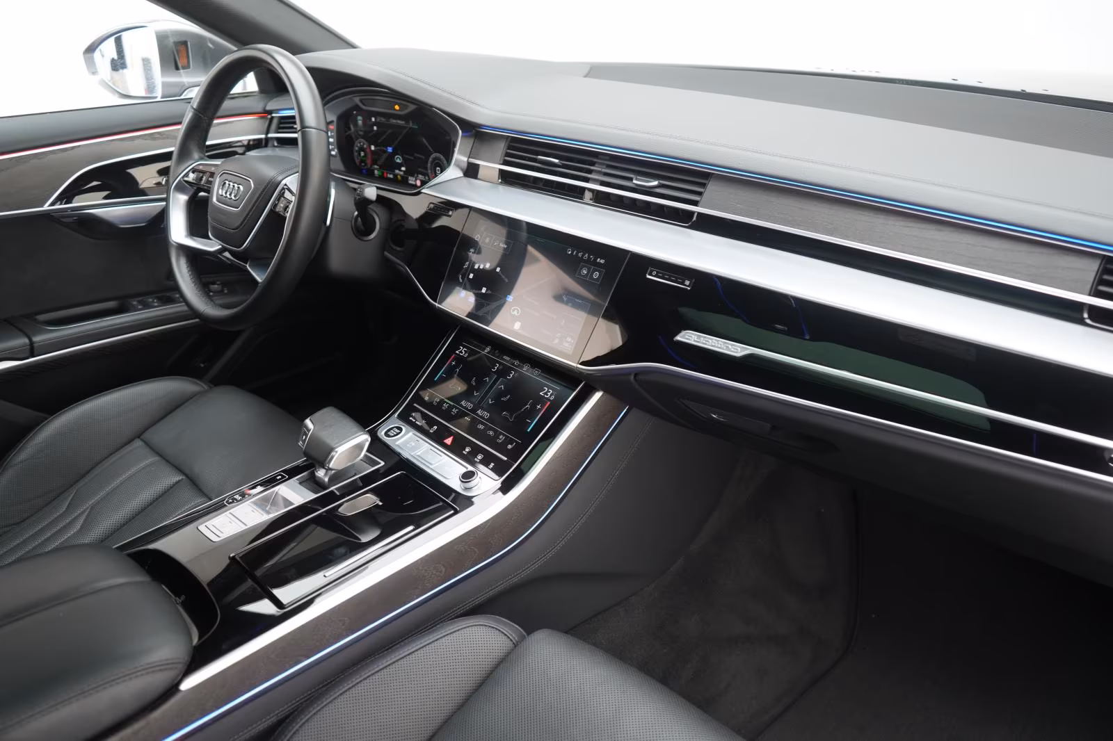 (B-407) Audi A8(Hybrid) 55 TFSI quattro tiptronic Leder/ACC/HUD/Pano/ - Image 10