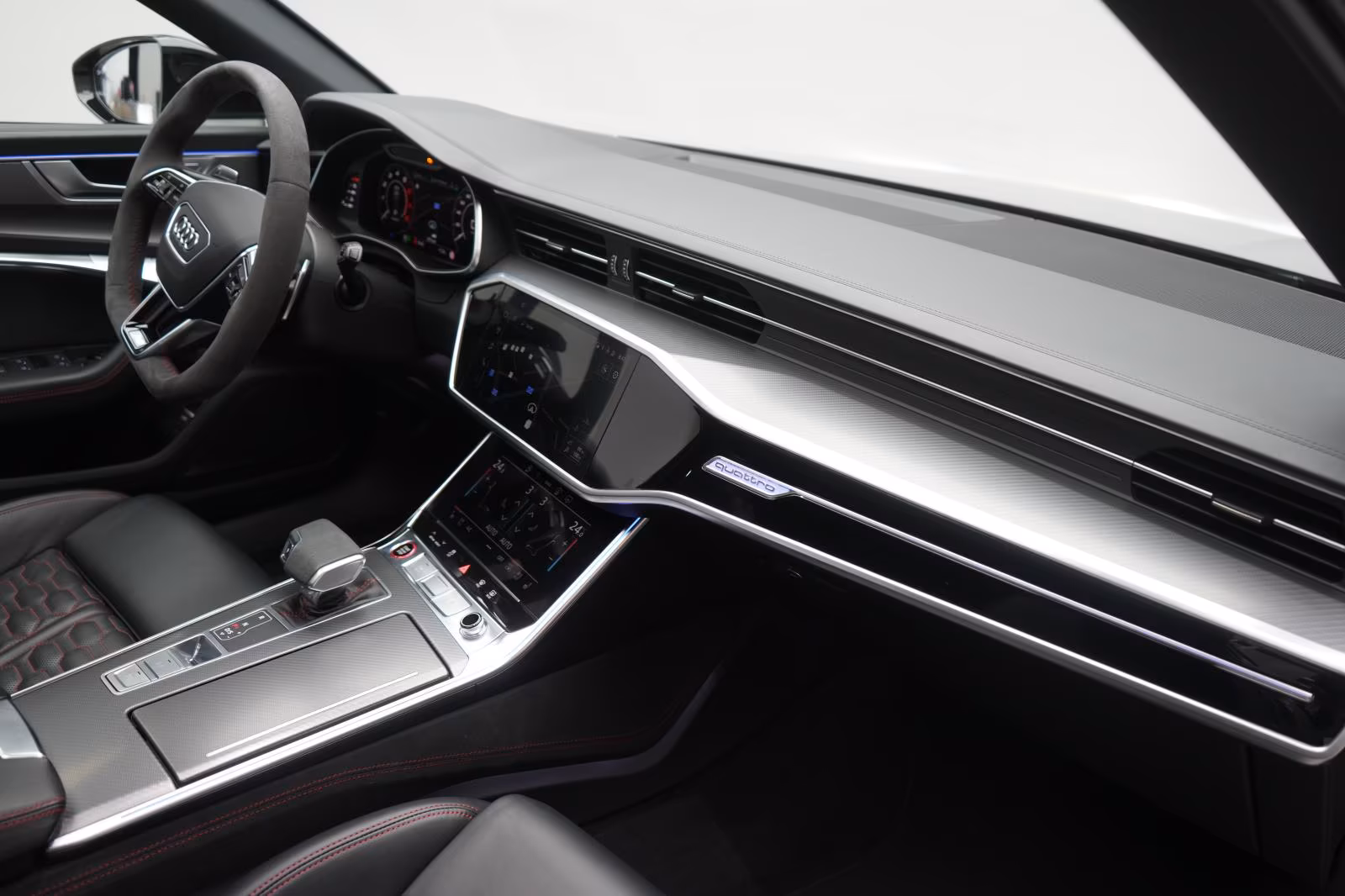 (B-471) Audi RS6 4.0 TFSI quattro Leder/Keramik/ACC/HUD/Pano/ - Image 10