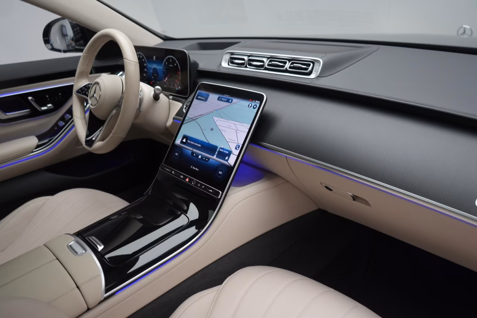 (B-200) Mercedes-Benz S 400 d 4Matic 9G-Tronic Leder/Distronic/HUD/ - Image 10