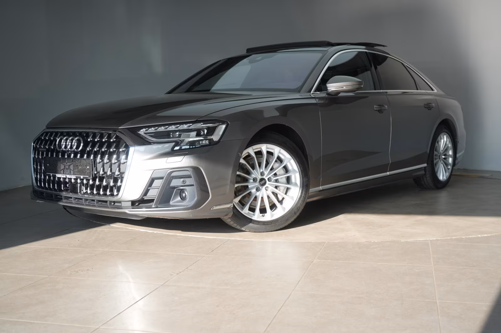 (B-407) Audi A8(Hybrid) 55 TFSI quattro tiptronic Leder/ACC/HUD/Pano/ - Image 3