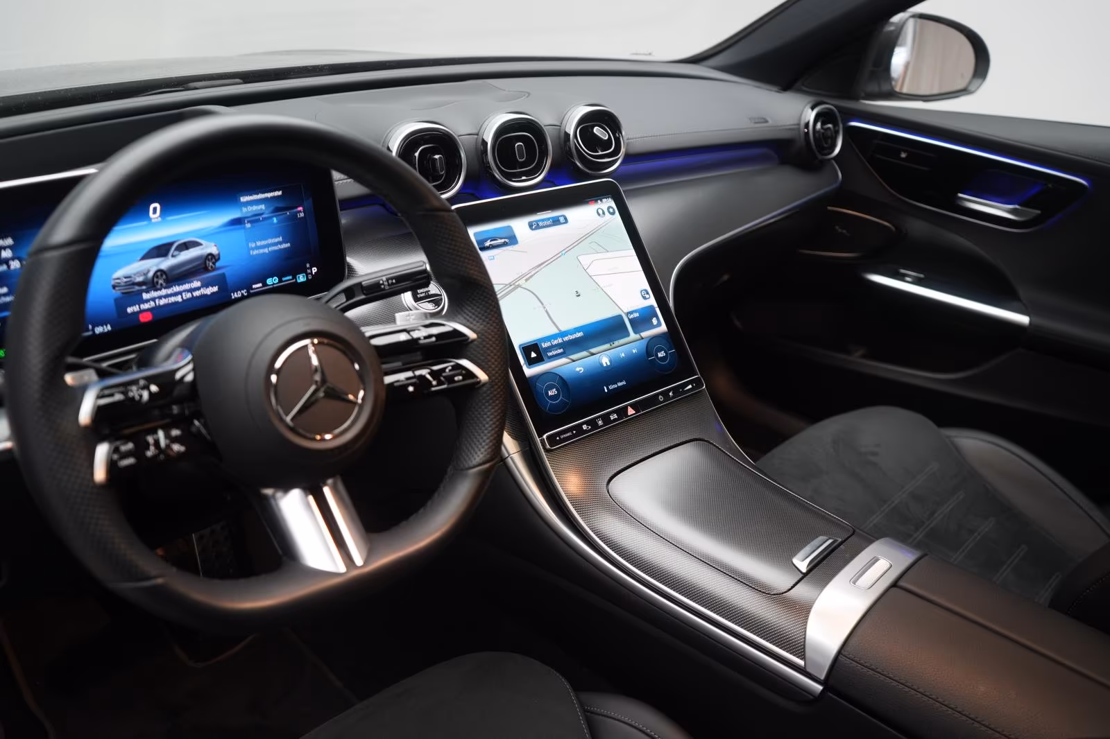 (B-593) Mercedes-Benz C 220 d 9G-Tronic AMG Distronic/Kamera/Pano/V - Image 7