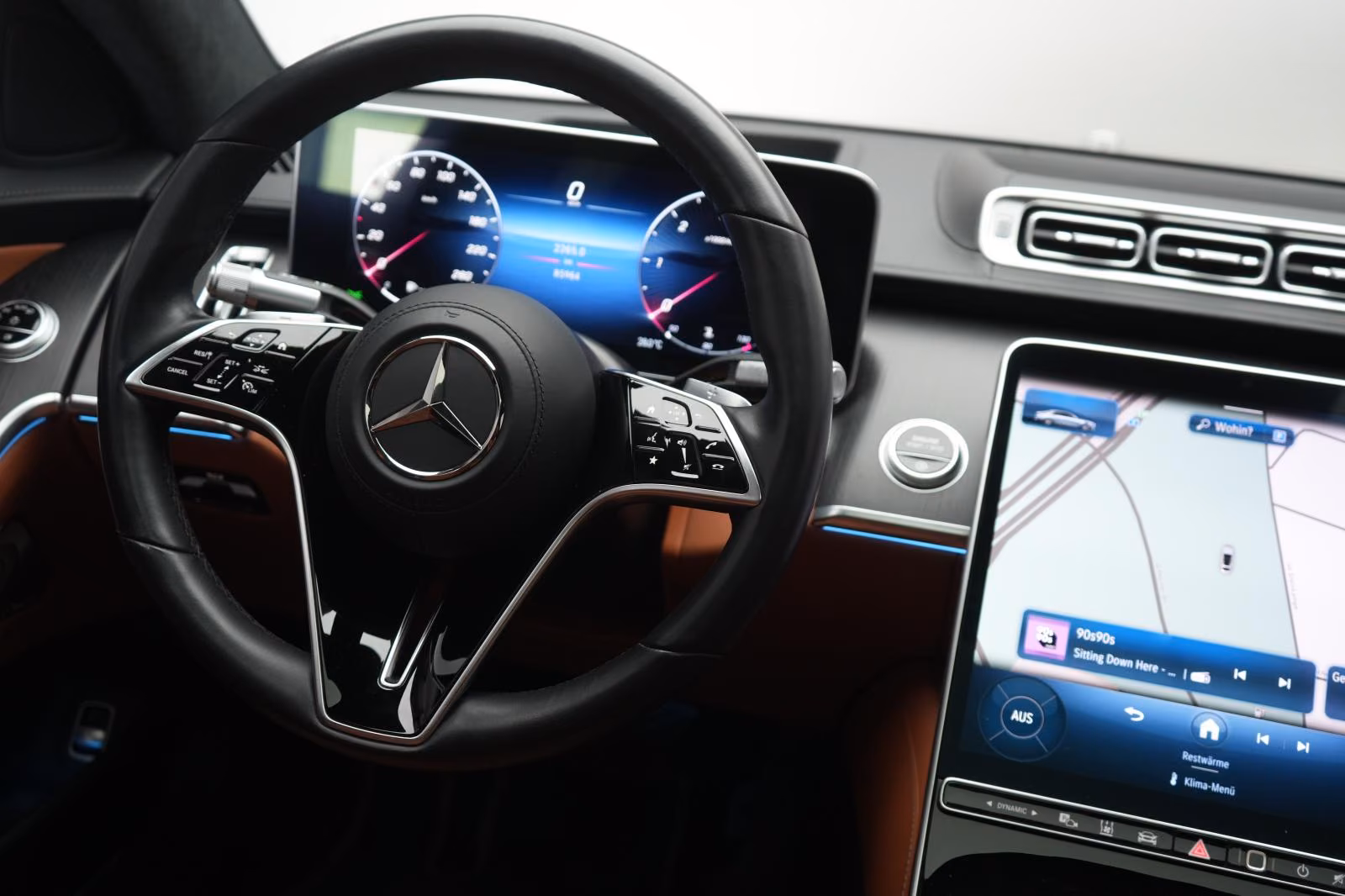 (B-470) Mercedes-Benz S 400 d 4Matic Lang Chauffeur/Distr/HUD/Pano - Image 25