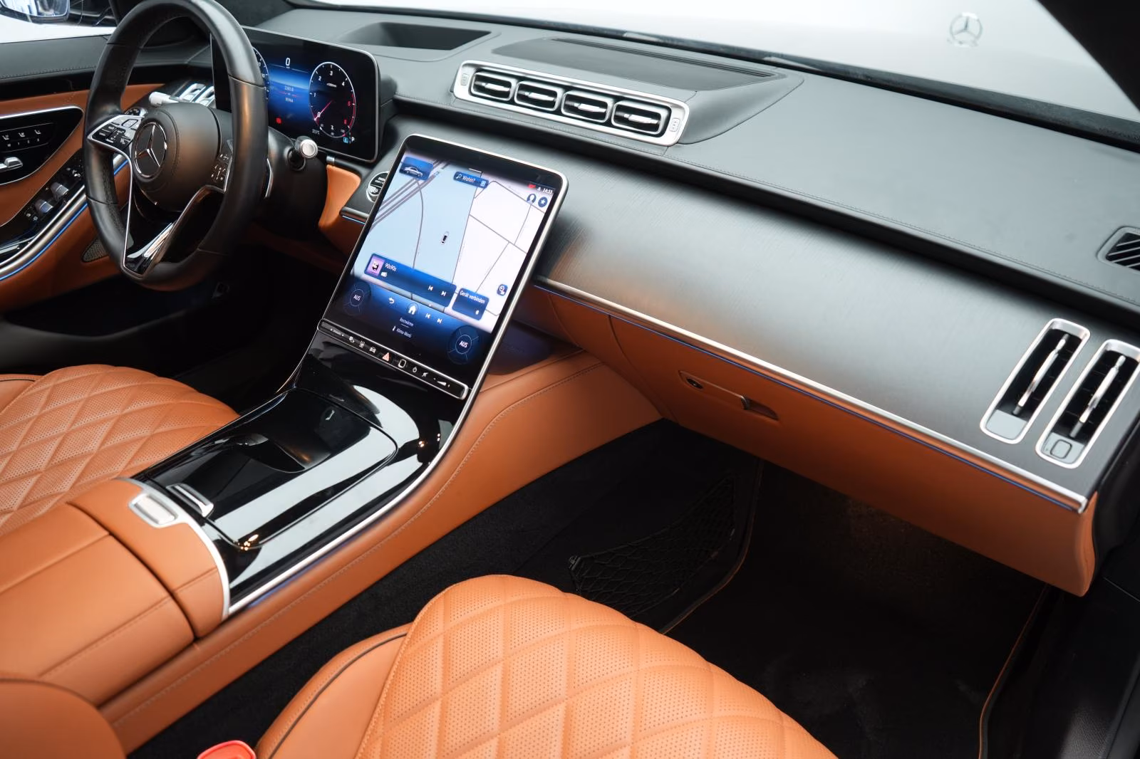 (B-470) Mercedes-Benz S 400 d 4Matic Lang Chauffeur/Distr/HUD/Pano - Image 10