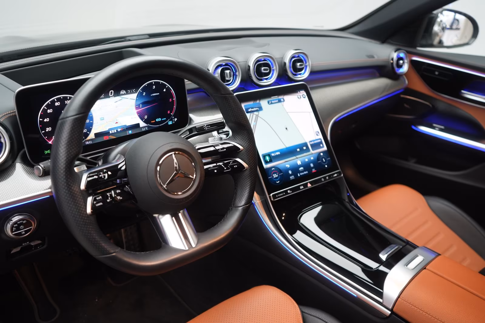 (B-006) Mercedes-Benz C 220 d 9G-Tronic AMG Leder/Distronic/HUD/Kam - Image 7