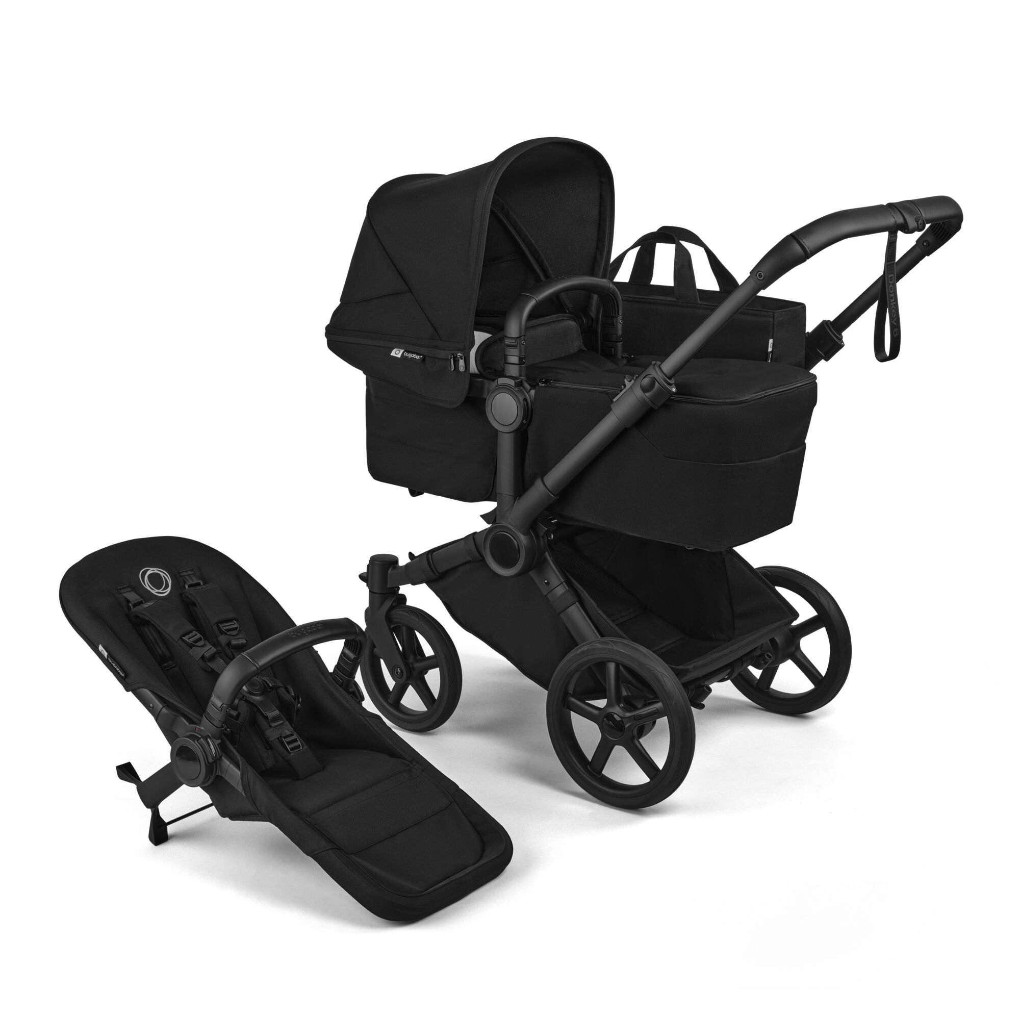 Bugaboo Donkey 6 Kompletný set Heritage Black