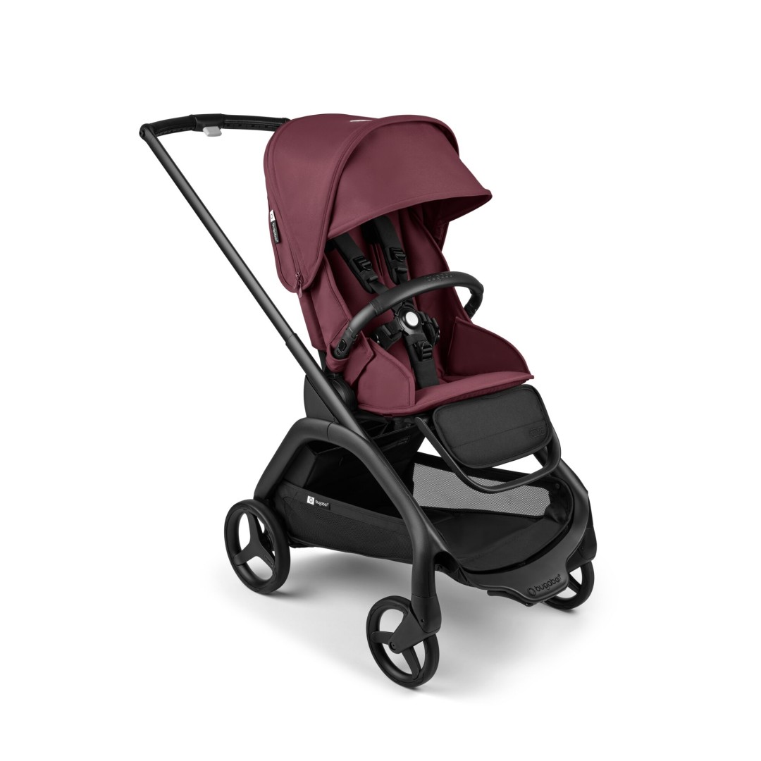 Bugaboo Dragonfly Športový kočík Black/Dark Cherry