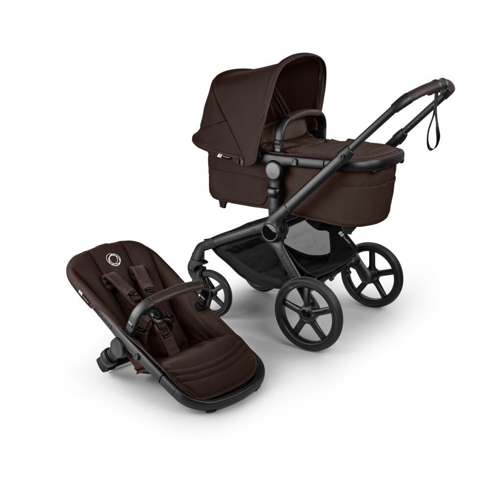 Bugaboo Fox 5 RENEW Kompletný set Black/Cocoa Brown