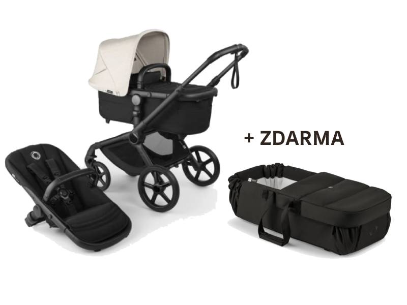 Bugaboo Fox 5 RENEW Kompletný set Black/Heritage Black-Misty White
