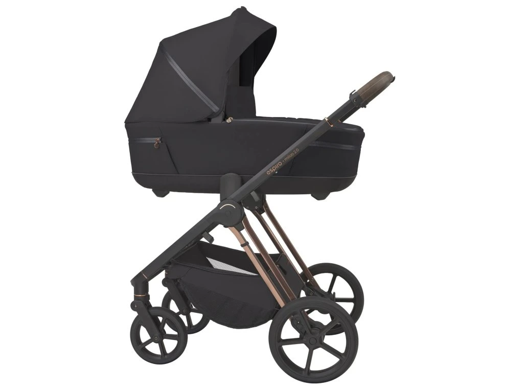 Espiro Miloo 2.0 Kombinovaný kočík 310 Diamond Black