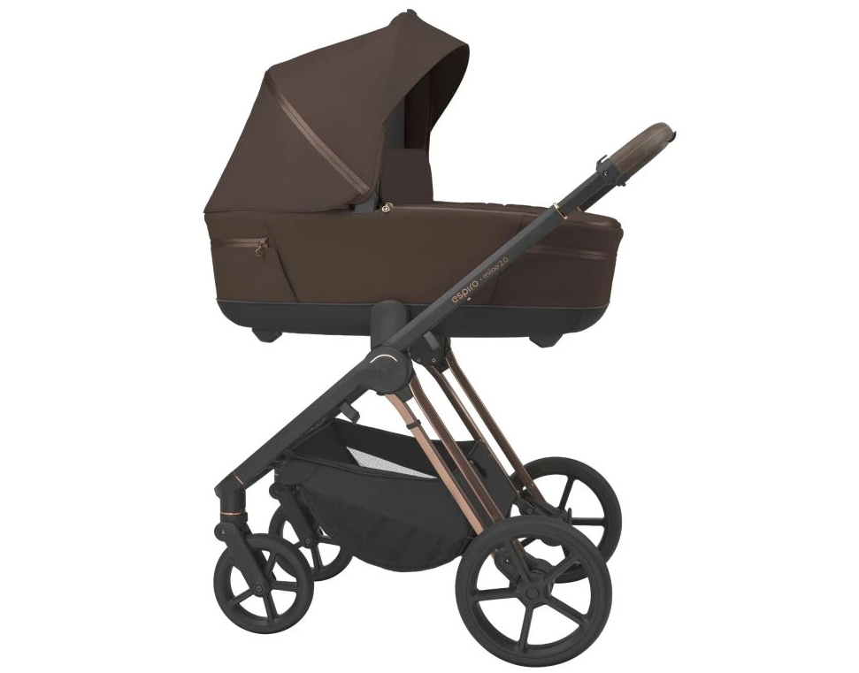 Espiro Miloo 2.0 Kombinovaný kočík 308 Excellent Chocolate